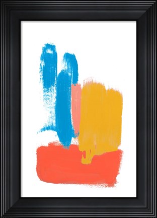 Framed Mindful Art II Print