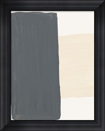 Framed Mindful Neutrals I Print