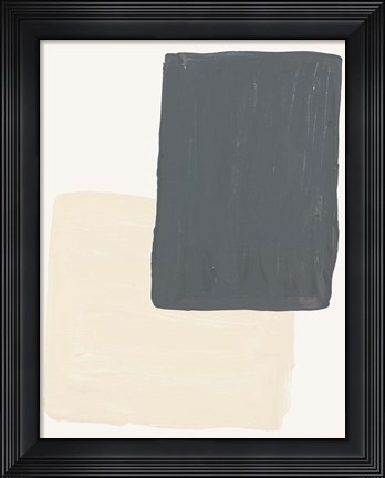 Framed Mindful Neutrals II Print