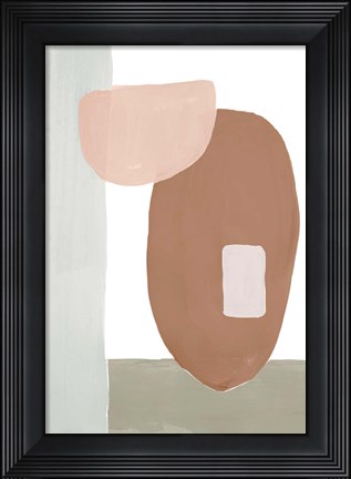 Framed Spirit Shapes II Print