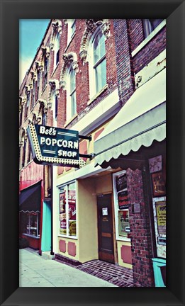 Framed Popcorn Shop Print