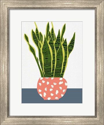 Framed Potted Plant Print
