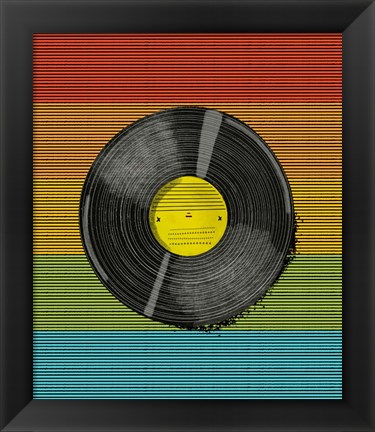 Framed Spin Me Round Print