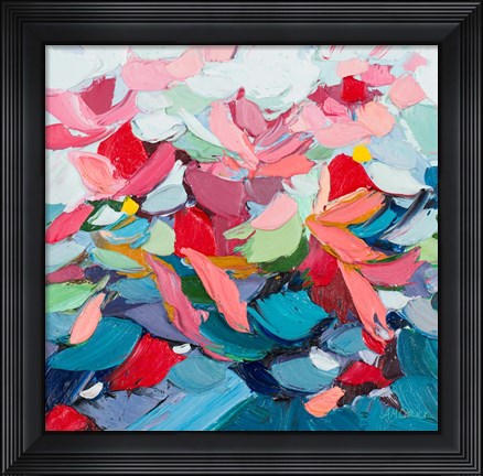 Framed Pastel Internodes Print