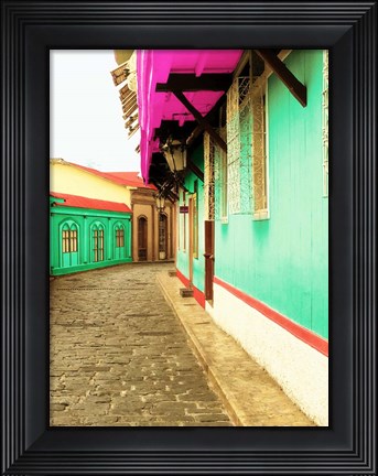 Framed Island Street Print