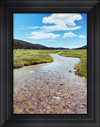 Framed Rocky Stream Print