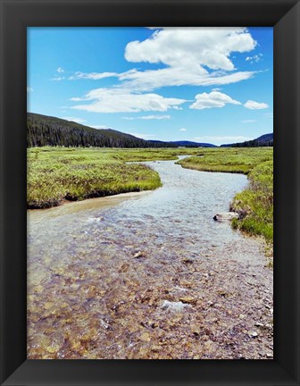 Framed Rocky Stream Print
