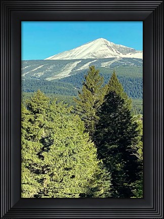 Framed 3D View Print