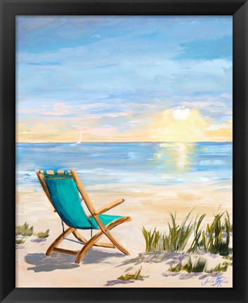 Framed Sling Back Sunset Print