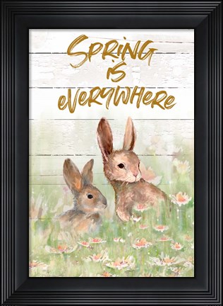 Framed Spring Is Everywhere Print