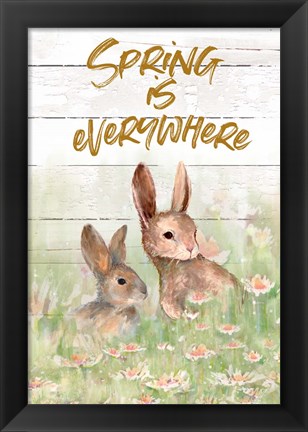 Framed Spring Is Everywhere Print