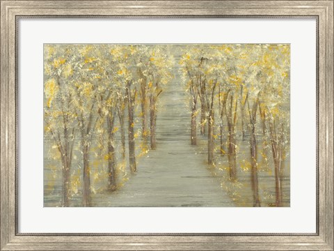 Framed Gold Forest Print
