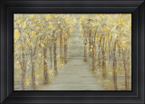 Framed Gold Forest Print