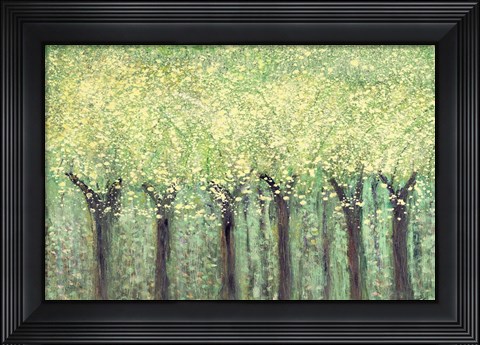 Framed Live Green Trees Print