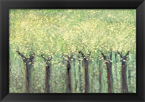 Framed Live Green Trees Print