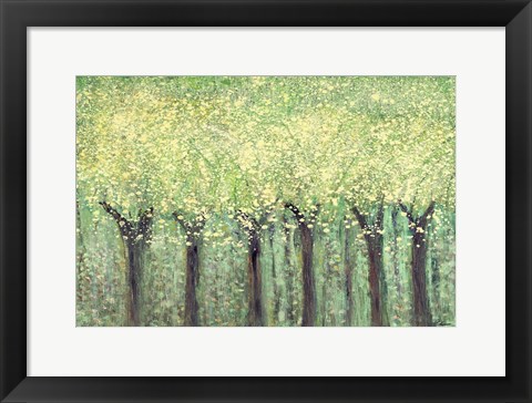 Framed Live Green Trees Print