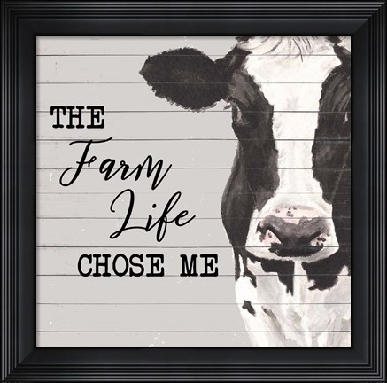 Framed Farm Life Print