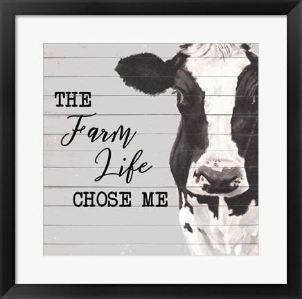 Framed Farm Life Print