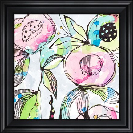 Framed Blooming Summer Print