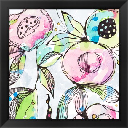 Framed Blooming Summer Print