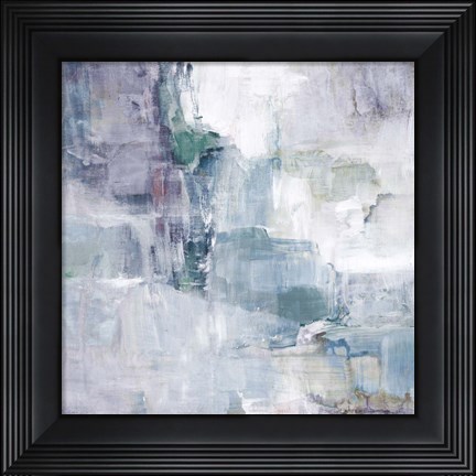 Framed Blue Scenario III Print