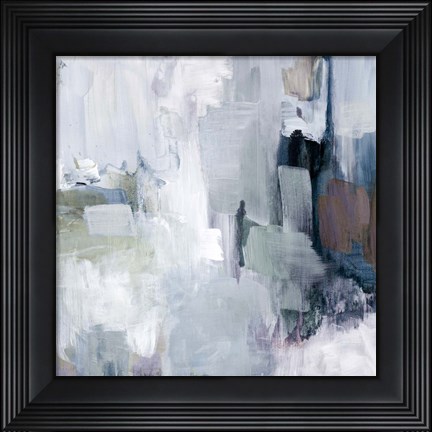 Framed Blue Scenario IV Print