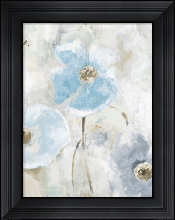 Framed Blue Spring Begins Print