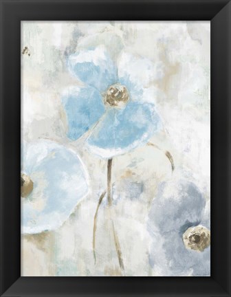 Framed Blue Spring Begins Print