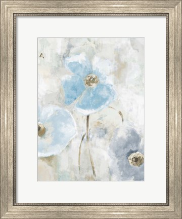 Framed Blue Spring Begins Print