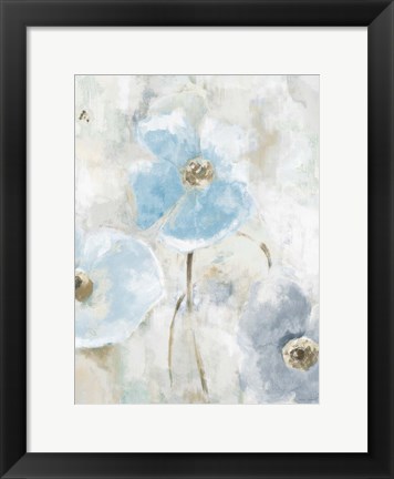 Framed Blue Spring Begins Print