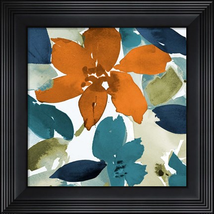 Framed Contemporary Blooms Print