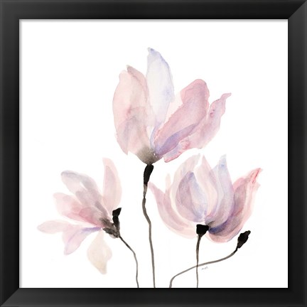 Framed Floral Sway IV Print