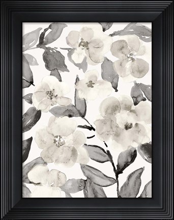 Framed Fragrant Shadow Of Spring At Night Print