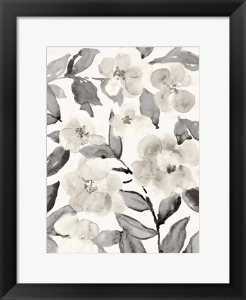 Framed Fragrant Shadow Of Spring At Night Print