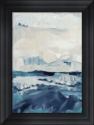 Framed Freedom of the Blue Sea II Print