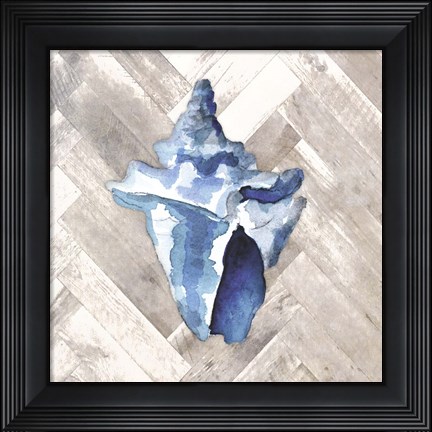 Framed Modern Coastal I Print