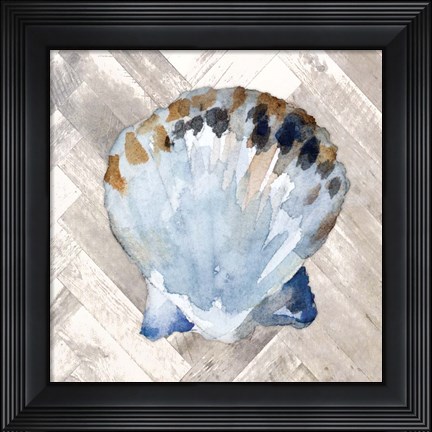 Framed Modern Coastal II Print