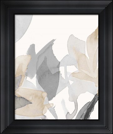 Framed Muted Delicate Floral II Print