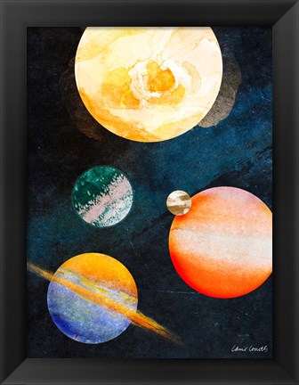 Framed Outer Space Print