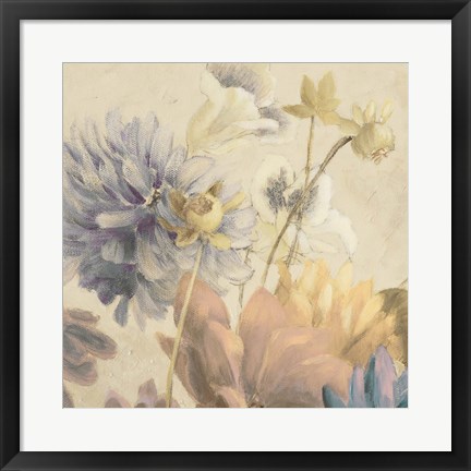 Framed Soft Bloomers Print