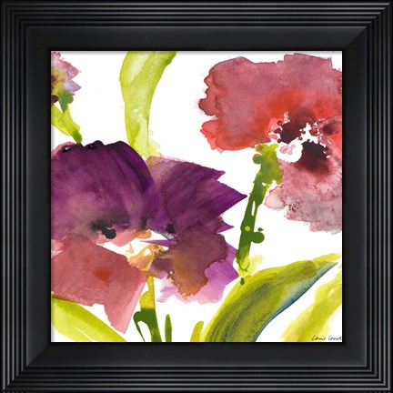 Framed Violet le Povat Square I Print