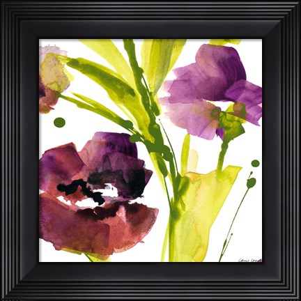 Framed Violet le Povat Square II Print