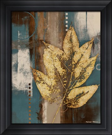 Framed Golden Force I Print