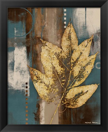 Framed Golden Force I Print