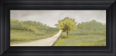 Framed Place Of Passing Time Print