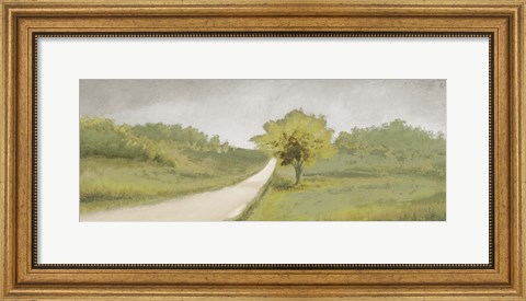 Framed Place Of Passing Time Print