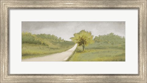 Framed Place Of Passing Time Print
