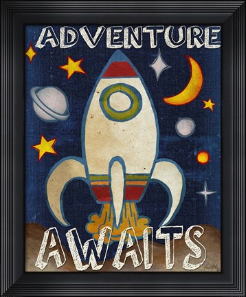Framed Traveling III Print