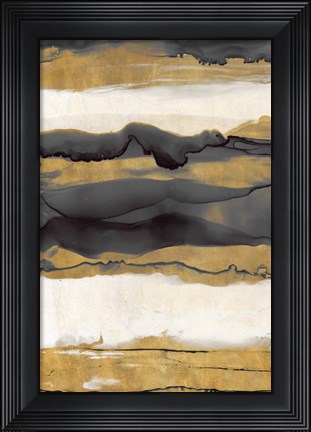 Framed Dark To Light Pattern Print