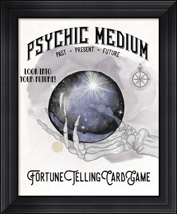 Framed Psychic Medium Print
